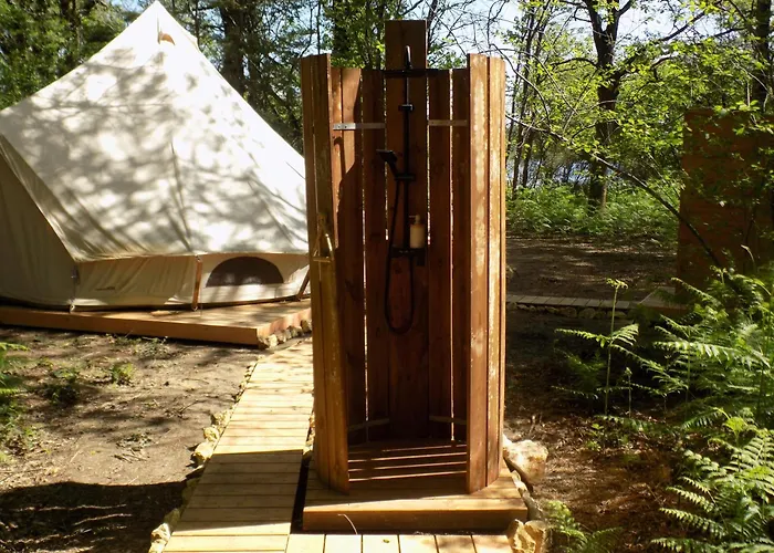 Tente Familiale Au Bord De L'eau 8 Campismo de Luxo *